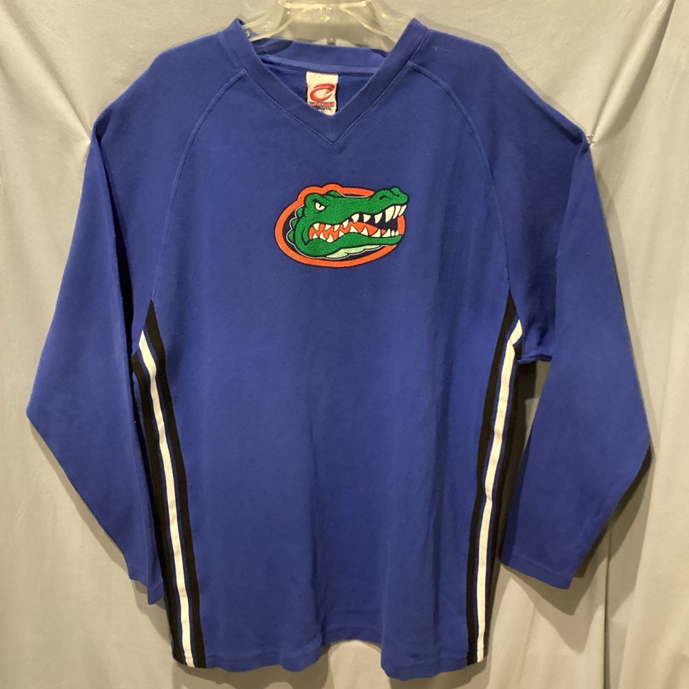 Vintage Florida Gators Crewneck Long Sleeve Shirt Classic NCAA Cadre Athletic